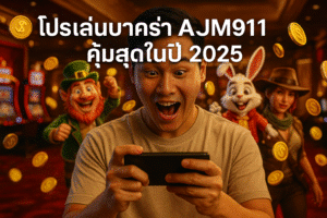 โปรเล่นบาคาร่า AJM911 คุ้มสุดในปี 2025